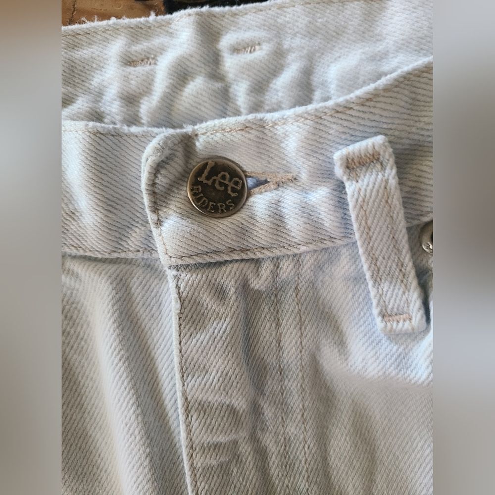 The LEE Riders Bleached 80s Union Made In USA Jeans 26 - Picture 10 of 14